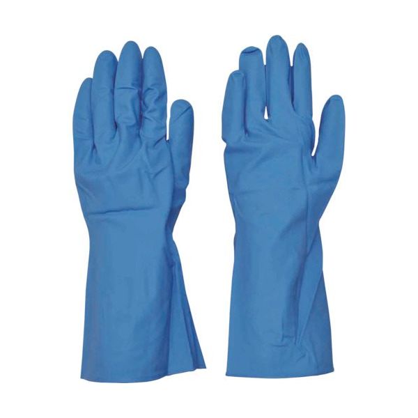 ダンロップホームプロダクツ ダンロップ ニトリルうす手 No.910 L ブルー 2966 1セット(10双) 854-8912（直送品）