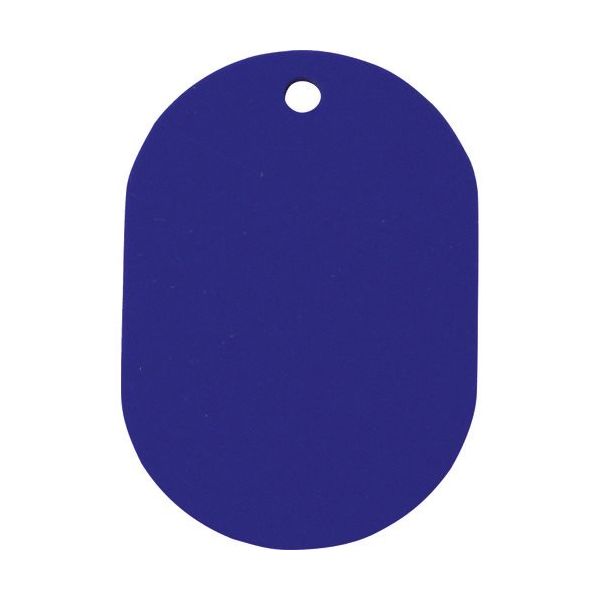 光 小判札 エンビ 青 KF20-1 1セット(100枚) 216-2185（直送品）