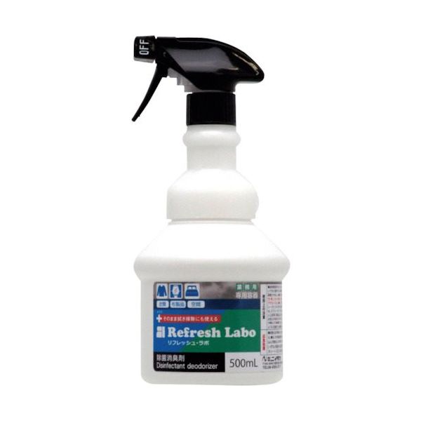 ニイタカ リフレッシュ・ラボ広口スプレーボトル500ML 900088 1セット(4本) 334-9377（直送品）