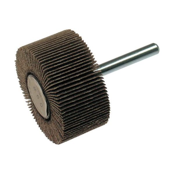 柳瀬 ヤナセ 軸付フラップホイール 80x30x6 #320 UF803011 1セット(5本) 812-7028（直送品）