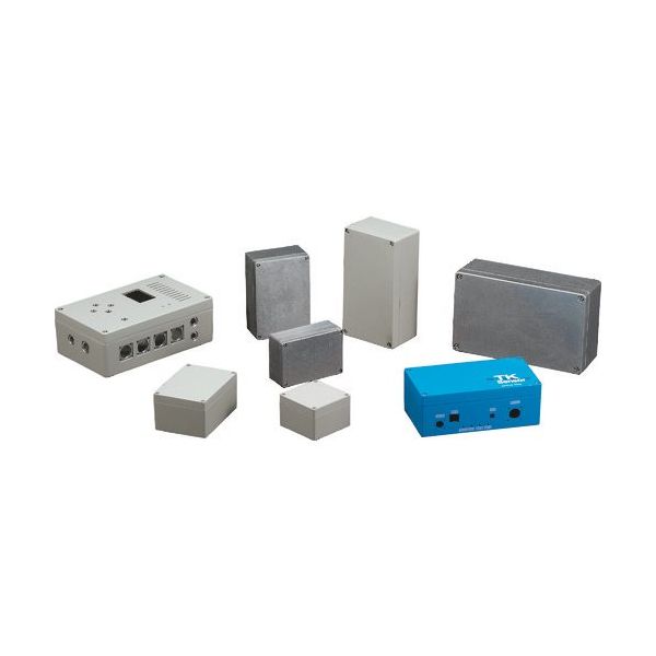 タカチ電機工業 タカチ 防水・防塵アルミダイキャストボックス BDN9-13-5G 1台 204-1504（直送品）
