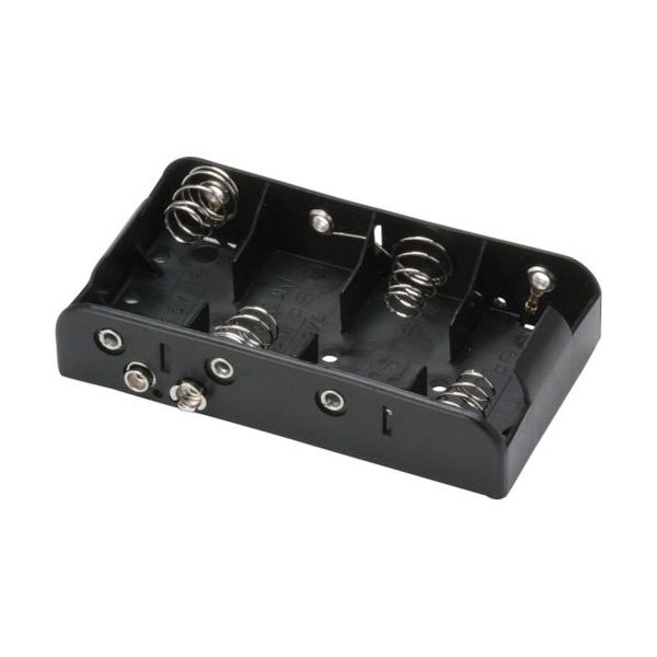 タカチ電機工業 タカチ スナップ端子付電池ホルダー SN2-4S 1個 268-8933（直送品）