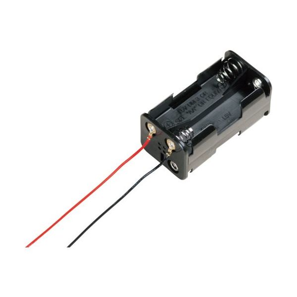 タカチ電機工業 タカチ リード線付電池ホルダー SN3-4A 1個 268-7710（直送品）