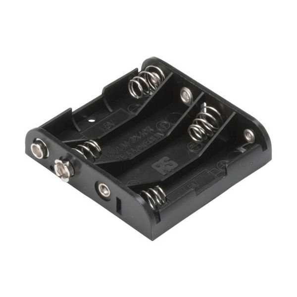 タカチ電機工業 タカチ スナップ端子付電池ホルダー SN3-4S 1個 268-7289（直送品）