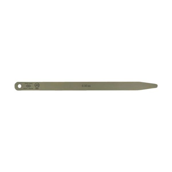 永井ゲージ製作所 DIA JIS規格すきまゲージリーフ 0.30X200B型 200B0.30 1個 838-0580（直送品）