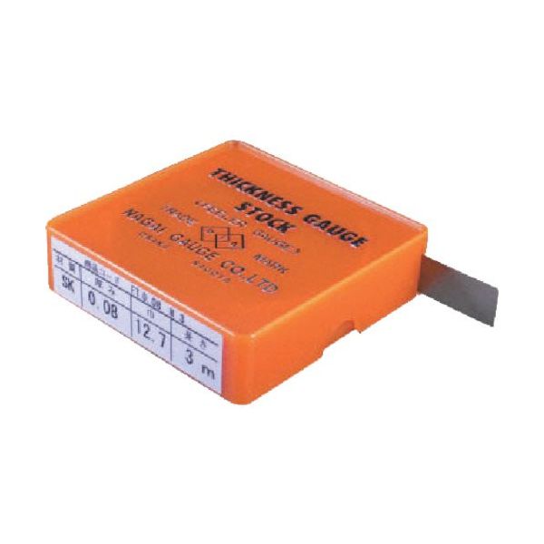 永井ゲージ製作所 DIA ピストンストックフイラーゲージ 0.08X3m FT0.08M3 1個 838-0743（直送品）