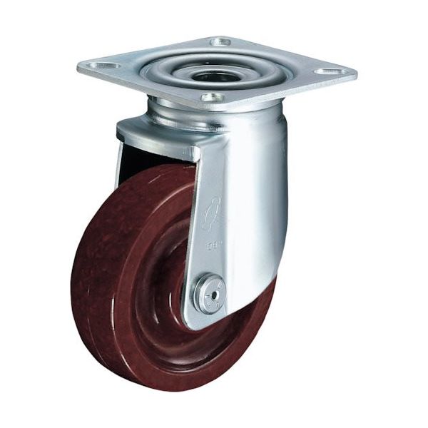 ハンマーキャスター ハンマー 旋回式フェノール車輪 125mm 520M-PH125 1個 814-1596（直送品）