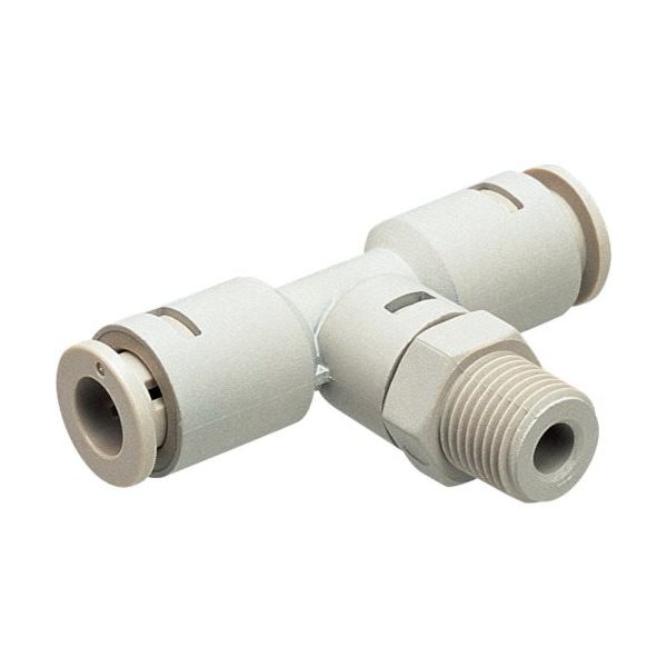 日本ピスコ ピスコ チューブフィッティングケミカル ティーチューブ6MMネジR1/8 APB6-01 1個 818-0994（直送品）