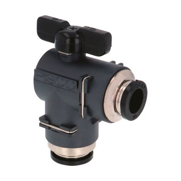 日本ピスコ ピスコ ボールバルブ 60シリーズ 違径ユニオンエルボ BVLG60-1012 1個 818-1115（直送品）