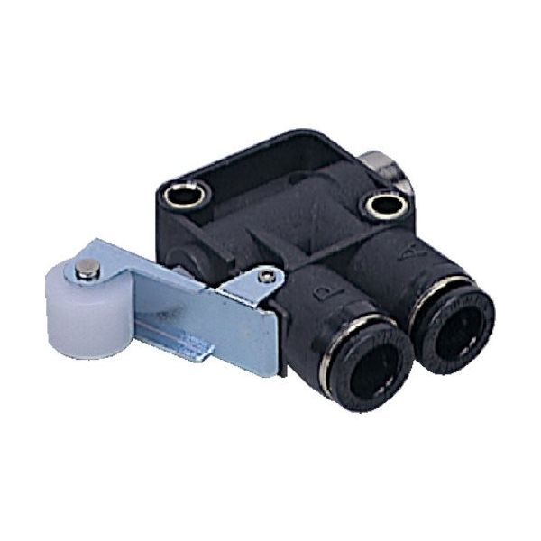 日本ピスコ ピスコ メカニカルバルブ マイクロスイッチタイプ ローラ式 ノーマルクローズ MVM62-R 1個 818-1358（直送品）