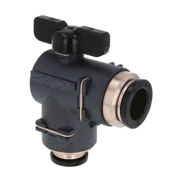 日本ピスコ ピスコ ボールバルブ 60シリーズ 違径ユニオンエルボ BVLG60-1210 1個 818-1116（直送品）