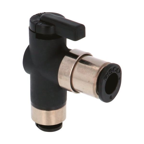 日本ピスコ ピスコ ボールバルブ 10シリーズ 違径ユニオンエルボ BVLG6-4 1個 818-1117（直送品）