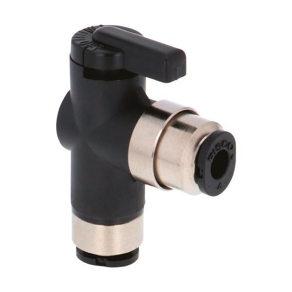 日本ピスコ ピスコ ボールバルブ 10シリーズ ユニオンエルボ BVLU4-4 1個 818-1125（直送品）