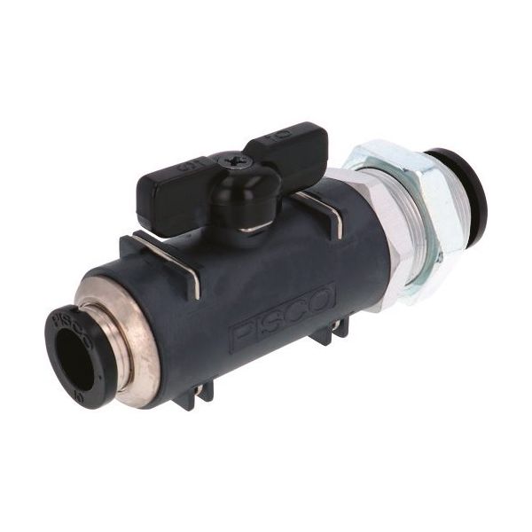 日本ピスコ ピスコ ボールバルブ 60シリーズ 隔壁ユニオン BVM60-1210 1個 818-1131（直送品）