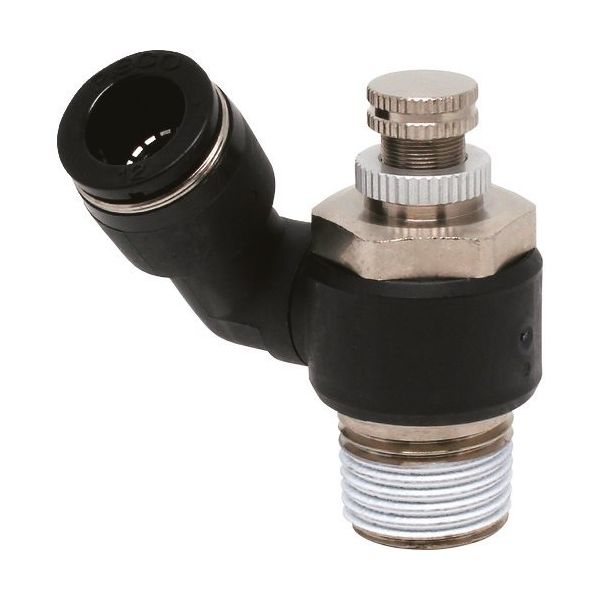 日本ピスコ ピスコ スロットルバルブ フリー チューブ12MMネジR1/2 JNS12-04 1個 809-5495（直送品）