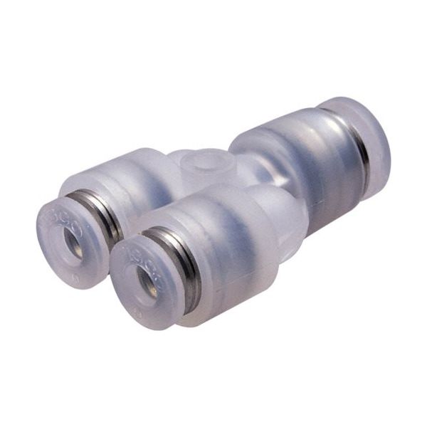 日本ピスコ ピスコ チューブフィッティングPP 違径ユニオンワイ PPW8-6 1個 818-1828（直送品）