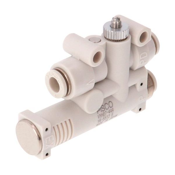 日本ピスコ ピスコ 真空発生器 破壊機能付 大気開放仕様ノズル07ポート4供給4廃棄4 VYH07-444 1個 809-5950（直送品）