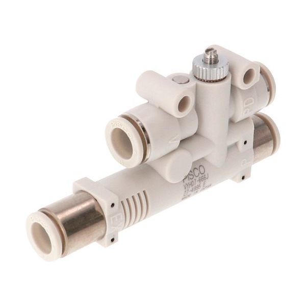 日本ピスコ ピスコ 真空発生器 破壊機能付 集中排気仕様ノズル07ポート6供給6廃棄6 VYH07-666J 1個 809-5956（直送品）