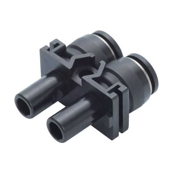 日本ピスコ PISCO コネクタ(オス) ストレート ミニ PQ6M-A 1個 818-1865（直送品）