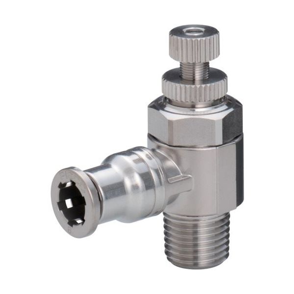 日本ピスコ ピスコ スロットルバルブSUS316 SSNC6-01 1個 268-4406（直送品）