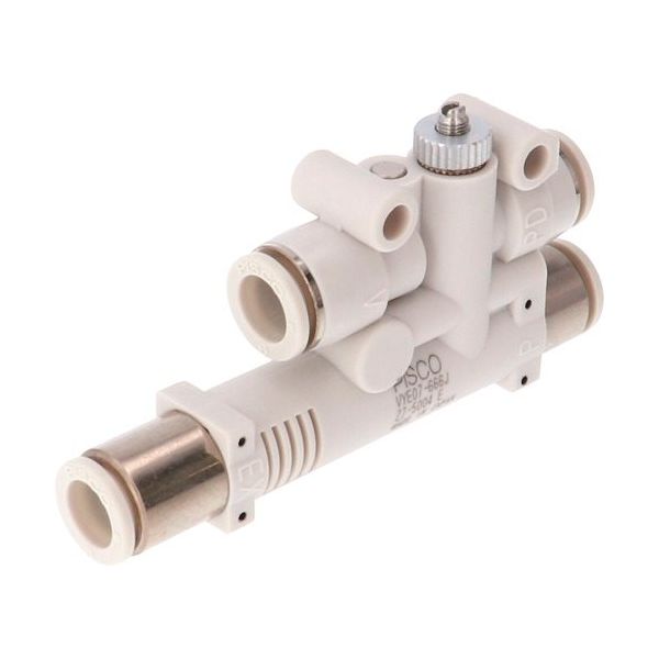 日本ピスコ ピスコ 真空発生器 破壊機能付 集中排気仕様ノズル07ポート6供給6廃棄6 VYE07-666J 1個 809-5940（直送品）