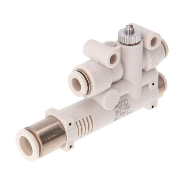 日本ピスコ ピスコ 真空発生器 破壊機能付 集中排気仕様ノズル07ポート4供給4廃棄4 VYL07-444J 1個 809-5968（直送品）