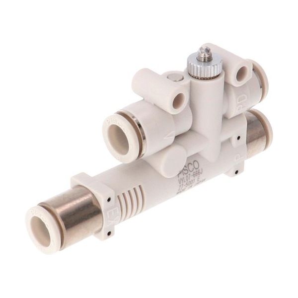 日本ピスコ ピスコ 真空発生器 破壊機能付 集中排気仕様ノズル07ポート6供給6廃棄6 VYL07-666J 1個 809-5972（直送品）