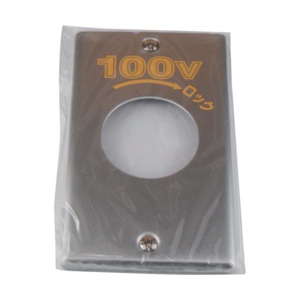 アメリカン電機 新金プレート 引掛大穴1ケ用 P:101 100V 1161A-100 1枚 850-1060（直送品）