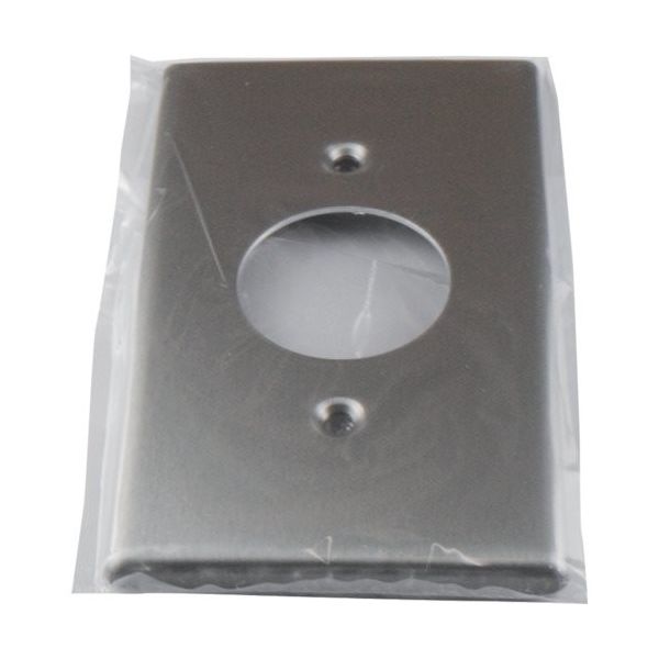 アメリカン電機 新金プレート 小穴1ケ用 7071A 1枚 850-1146（直送品）