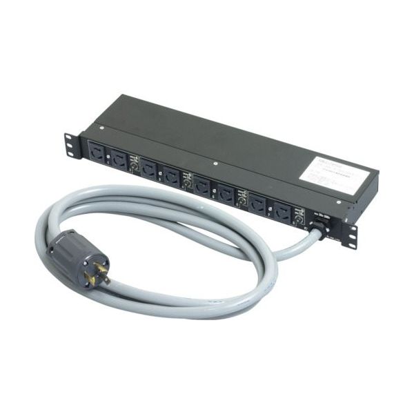 アメリカン電機 引掛形 コンセントバー8ケ口プロテクター付接地2P15A250V HKC2650PT 1本 850-1166（直送品）