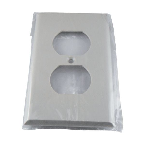 アメリカン電機 エンプラプレート 複式1ケ用 V41N 1枚 850-1182（直送品）