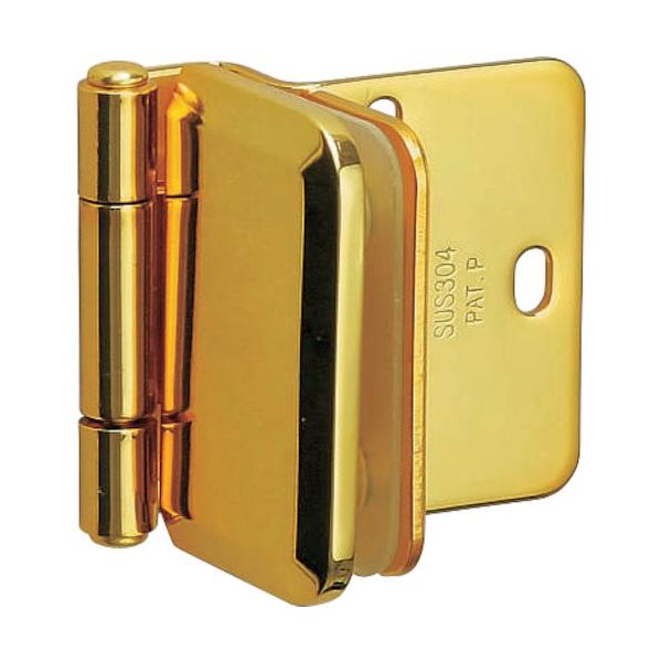 スガツネ工業 SUGATSUNE (170098650)XLーGH03ー48ー8GCガラス蝶番 XL-GH03-48-8GC 1個（直送品）