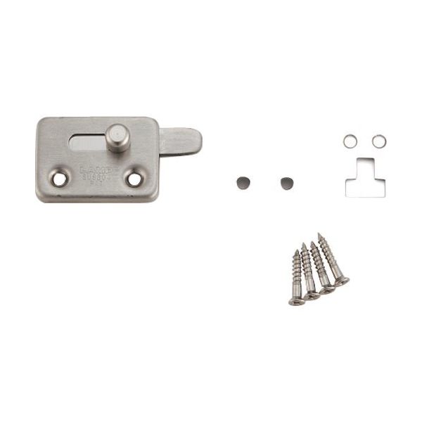 スガツネ工業 SUGATSUNE (140180136)FL2ー35ステンレス鋼製フラットラッチ FL2-35 1個 129-2426（直送品）