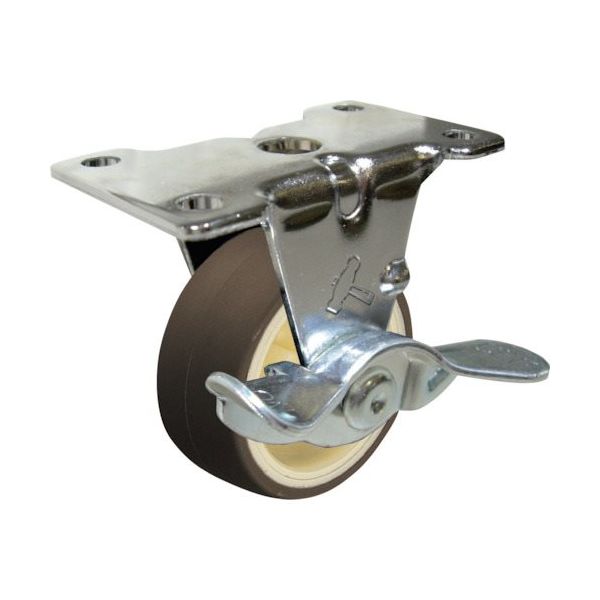 ハンマーキャスター ハンマー Eシリーズ固定式ウレタン車輪(ナイロンホイール)50mm SP付 415ER-UR50 1個 814-0600（直送品）