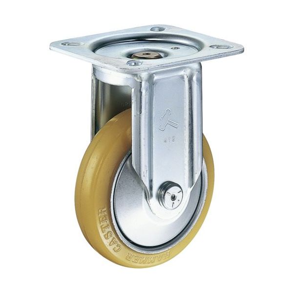 ハンマーキャスター ハンマー 固定式ウレタン車輪(ローラーベアリング)150mm 400SRP-URB150 1個 814-2248（直送品）