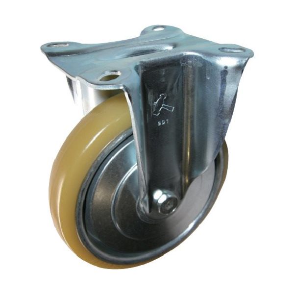 ハンマーキャスター ハンマー 固定式ウレタン車輪(ローラーベアリング)180mm 400SRP-URB180 1個 814-2249（直送品）