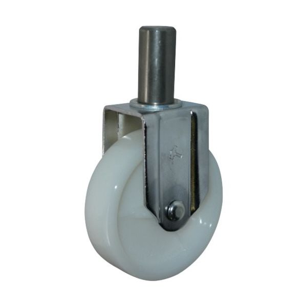 ハンマーキャスター ハンマー 差込み固定式ナイロン車輪 65mm 420EKR-N65 1個 814-2685（直送品）