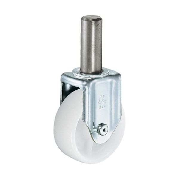 ハンマーキャスター ハンマー 差込み固定式ナイロン車輪 65mm 420SKR-N65 1個 814-2833（直送品）