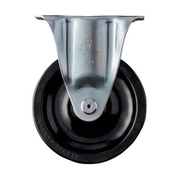 ハンマーキャスター ハンマー 固定式フェノール車輪 150mm 420SR-PH150 1個 814-2913（直送品）