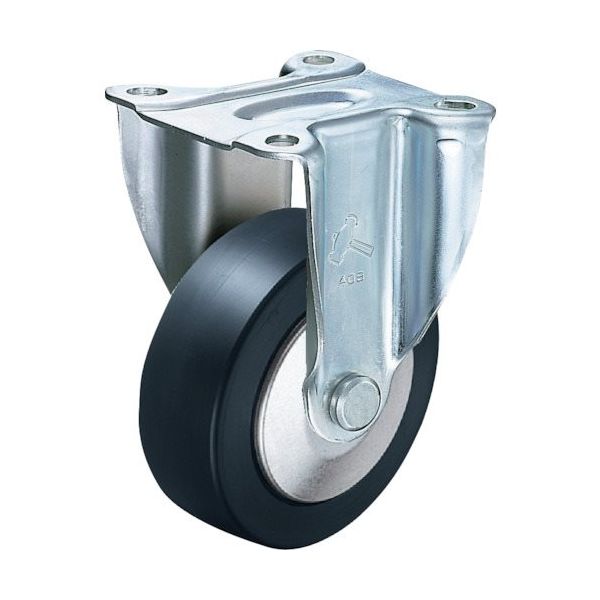ハンマーキャスター ハンマー 固定式MCナイロン車輪(ラジアルボールベアリング)150mm 420SRP-MCB150 1個（直送品）