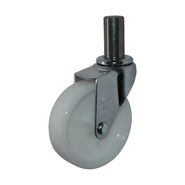 ハンマーキャスター ハンマー 差込み旋回式ナイロン車輪 65mm 420EK-N65 1個 814-2666（直送品）