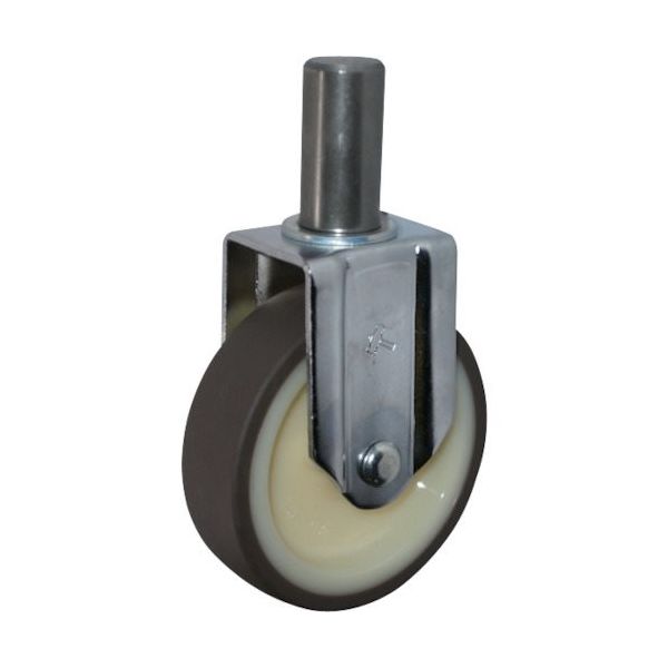 ハンマーキャスター ハンマー 差込み固定式ウレタン車輪(ナイロンホイール)65mm 420EKR-UR65 1個 814-2697（直送品）