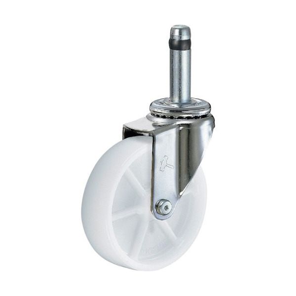 ハンマーキャスター ハンマー 差込み旋回式ナイロン車輪 85mm 420K-N85 1個 814-1164（直送品）