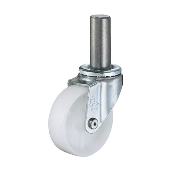 ハンマーキャスター ハンマー 差込み旋回式ナイロン車輪 65mm 420SK-N65 1個 814-2791（直送品）