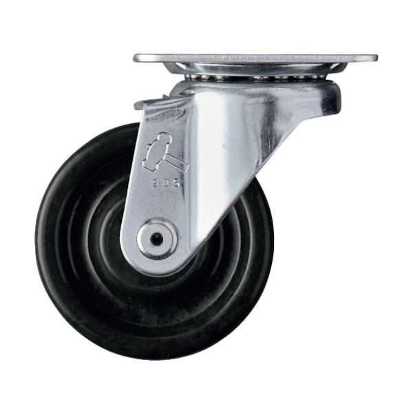 ハンマーキャスター ハンマー 旋回式フェノール車輪 65mm 420S-PH65 1個 814-0669（直送品）