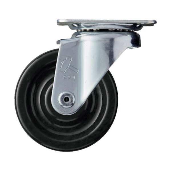 ハンマーキャスター ハンマー 旋回式フェノール車輪 75mm 420S-PH75 1個 814-0670（直送品）