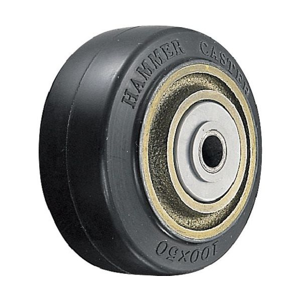 ハンマーキャスター ハンマー ゴムB車輪 150mm 502BPS-CR150 1個 814-1486（直送品）キャスター用車輪