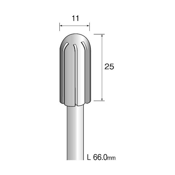 ミニター Minimo ラバーホルダー 先丸 φ13用 (2本入) ES5719 1袋(2本) 853-0321（直送品）