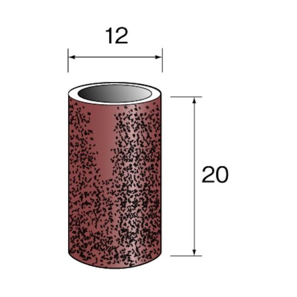 ミニター ミニモ ドラムロール#320 φ12 (20本入) ES3034 1袋(20本) 853-0223（直送品）