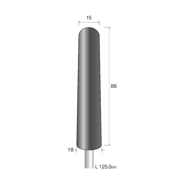 ミニター ミニモ ラバーホルダー φ17用 (2本入) ES3539 1袋(2本) 853-0257（直送品）